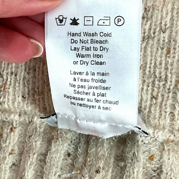 Heartloom Nakita Knit Pant Women's L Taupe OatmealWide Leg Drawstring Lounge - Picture 8 of 9